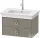 Duravit WHITE TULIP mosdó alá építhető függesztett 2 fiókos alsószekrény,684 x 458 mm,Stone Grey High Gloss WT43510H2H2