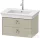 Duravit WHITE TULIP mosdó alá építhető függesztett 2 fiókos alsószekrény,684 x 458 mm,Taupe High Gloss WT43510H3H3