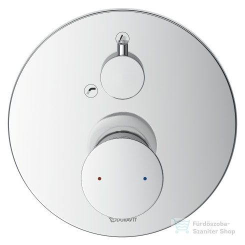 Duravit WHITE TULIP falsík alatti kád /zuhany csaptelep légbeszívóval,kádbefolyó/kézizuhany jelöléssel, króm WT5210018010