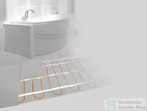 Sapho WARM TILES elektromos padlófűtés, szőnyeg 5,1m2, 810W WTM51