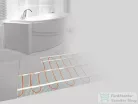 Sapho WARM TILES elektromos padlófűtés, szőnyeg 7,6m2, 1210W WTM76