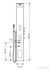 Wellis Bonita zuhanypanel WZ00089