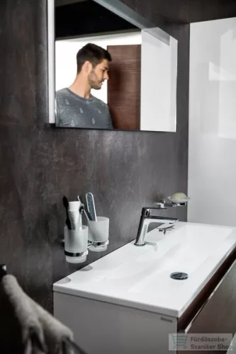 Ravak CLEAR 800 80x44 cm-es tükör beépített világítással,fehér X000000765