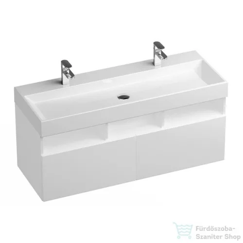 Ravak SD NATURAL 1200 120x45 cm-es 2 fiókos szekrény Natural 120 cm-es mosdóhoz,fehér X000001053