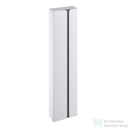Ravak SB Balance 400 40x160x17,5 cm-es 1 ajtós magas szekrény,fényes fehér/grafit X000001374