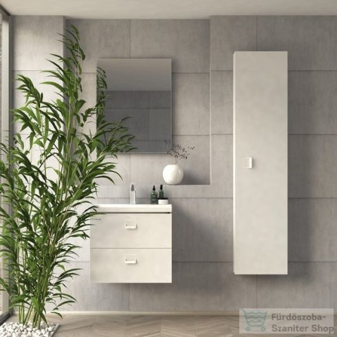 Ravak SB COMFORT 400 40x16,5x160 cm-es 1 ajtós jobbos szekrény fehér fogantyúval,fehér X000001382