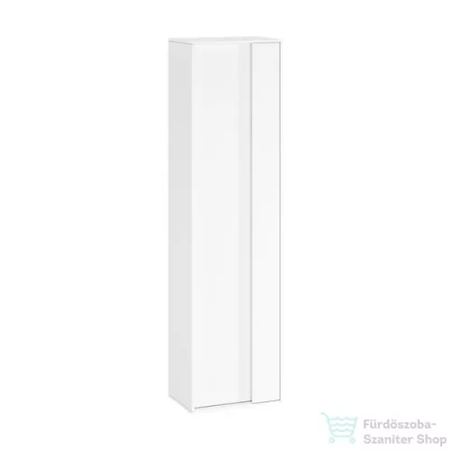 Ravak SB STEP 430 43x160x29 cm-es 1 ajtós magas szekrény,fényes fehér X000001430