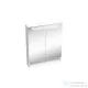 Ravak MC CLASSIC II 600 60x76x14 cm-es tükrös szekrény LED világítással, kapcsoló nélkül,fehér X000001469