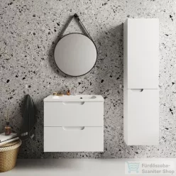   Ravak SB CLASSIC II 400 R 40x160x26 cm-es jobbos 2 ajtós magas szekrény,fehér X000001474