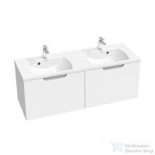   Ravak SD CLASSIC II 1300 130x45 cm-es 2 fiókos szekrény Classic II 1300 mosdóhoz,fehér/szürke X000001483