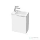 Ravak SD CLASSIC II 400 L 40x22 cm-es 1 ajtós balos szekrény Classic II 400 mosdóhoz,fényes fehér X000001484