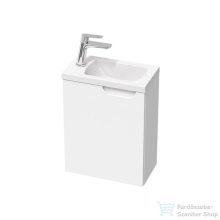   Ravak SD CLASSIC II 400 L 40x22 cm-es 1 ajtós balos szekrény Classic II 400 mosdóhoz,fényes fehér X000001484