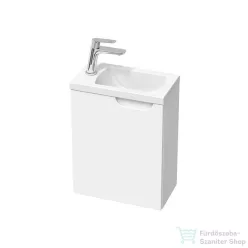   Ravak SD CLASSIC II 400 L 40x22 cm-es 1 ajtós balos szekrény Classic II 400 mosdóhoz,fényes fehér X000001484