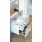 Ravak OBLONG 80x70 cm-es tükör LED világítással,X000001564