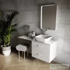 Ravak STRIP 60,6x70,6 cm-es tükör LED világítással,fehér X000001566