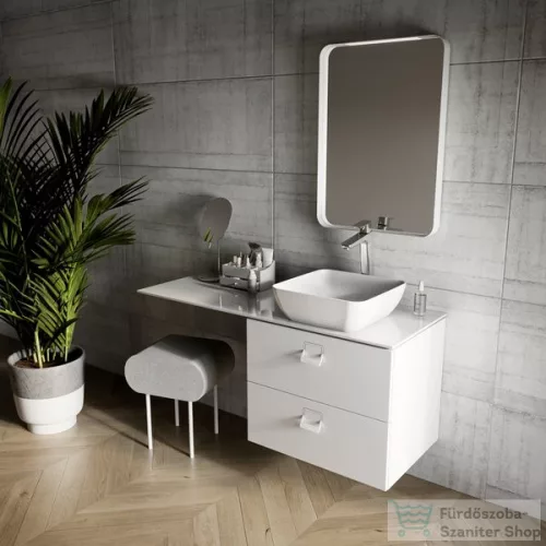 Ravak STRIP 60,6x70,6 cm-es tükör LED világítással,fehér X000001566