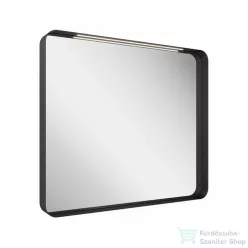   Ravak STRIP 80,6x70,6 cm-es tükör LED világítással,fekete X000001571
