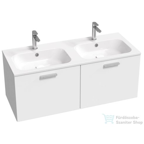 Ravak CHROME SD II 120 szekrény fehér, króm fogantyúval X000001775