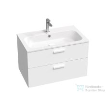   Ravak CHROME SD II 80 szekrény fehér, fehér fogantyúval X000001778