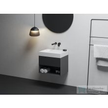   Ravak SD Lite 60 fürdőszobai szekrény mosdó alá, matt fekete X000001856