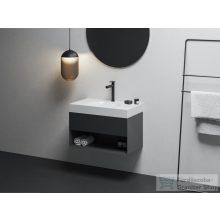   Ravak SD Lite 80 fürdőszobai szekrény mosdó alá, matt fekete X000001862