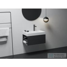   Ravak SD Lite 80 B fürdőszobai szekrény mosdó alá, Matt fekete X000001874