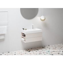   Ravak SD Lite 80 B fürdőszobai szekrény mosdó alá, Alabaster Pink X000001878