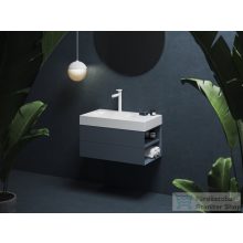   Ravak SD Lite 80 J fürdőszobai szekrény mosdó alá, Deepsea Blue X000001887