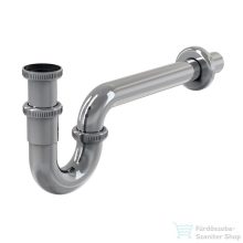 Ravak Mosdószifon, fém, krómozott, U-alakú X01436