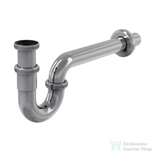 Ravak Mosdószifon, fém, krómozott, U-alakú X01436