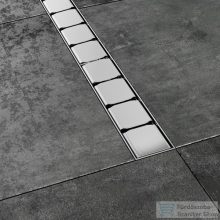   Ravak OZ 10° 850mm-es zuhanyfolyóka, rozsdamentes acél X01576