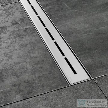   Ravak OZ RUNWAY 750mm-es zuhanyfolyóka, rozsdamentes acél X01622