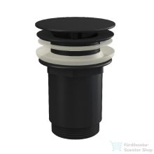 Ravak nem zárható mosdó leeresztő,Matt fekete X01762