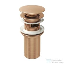   Ravak click-clack mosdó leeresztő túlfolyóval,Rose Gold Brushed X01838