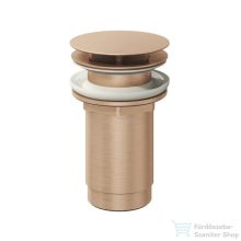   Ravak nem zárható mosdó leeresztő,Rose Gold Brushed X01840