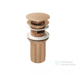  Ravak Click-Clack mosdólefolyó univerzális, Rose Gold Brushed  X01841