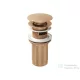 Ravak Click-Clack mosdólefolyó univerzális, Rose Gold Brushed  X01841