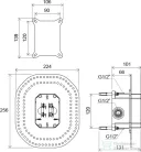 Ravak R-box falsík alatti egység RB 070.50 X070052