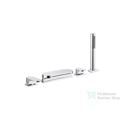   Ravak CHROME Kádperemre szerelhető vízesés csaptelep, 025.00 króm X070073