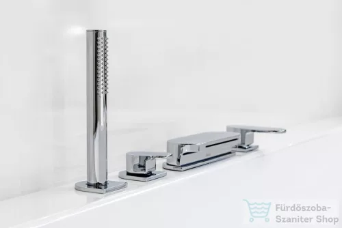 Ravak CHROME Kádperemre szerelhető vízesés csaptelep, 025.00 króm X070073
