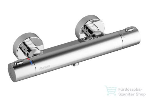 Ravak TE 033.00/150 Termo 300 - Termosztátos fali zuhanycsaptelep (150 mm) X070096