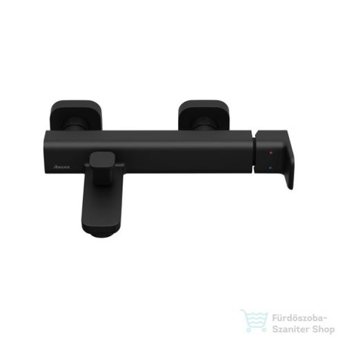 Ravak 10° FREE BLACK kádcsaptelep TD F 022.20/150, fekete X070152