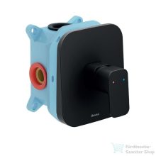   Ravak 10° Free black fekete falba süllyesztett csaptelep váltó nélkül, R-boxhoz TD F 066.20  X070159