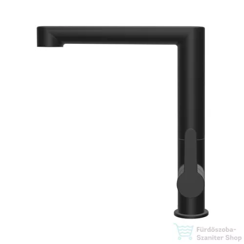 Ravak  Puri Black magasított mosdó/mosogató csaptelep leeresztő nélkül, fekete PU 015.20 (X070183)