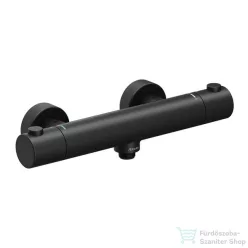   Ravak PURI Black PU 033.20/150 termosztátos zuhany csaptelep zuhanyszett nélkül, matt fekete X070188
