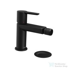   Ravak PURI Black 055.20 bidécsaptelep click-clack leeresztővel,matt fekete X070189