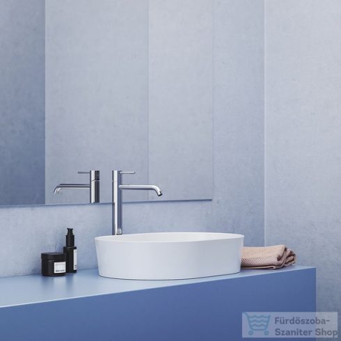 Ravak Espirit 340 ES 015.00CR magasított mosdó csaptelep leeresztő nélkül, króm X070194