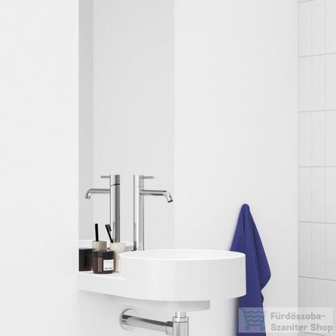 Ravak Espirit 340 ES 015.00CR magasított mosdó csaptelep leeresztő nélkül, króm X070194