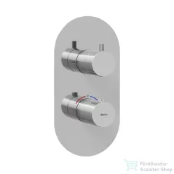   Ravak Espirit falsík alatti termosztátos kád/zuhanycsaptelep,króm X070206