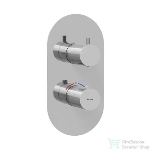 Ravak Espirit falsík alatti termosztátos kád/zuhanycsaptelep,króm X070206